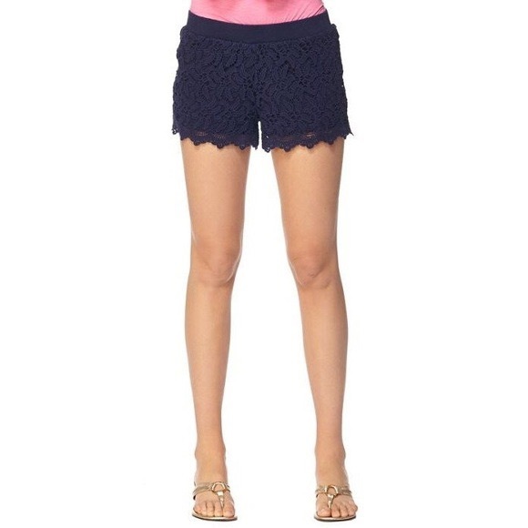 Lilly Pulitzer Pants - Lilly Pulitzer "Lacie" Shorts- Navy